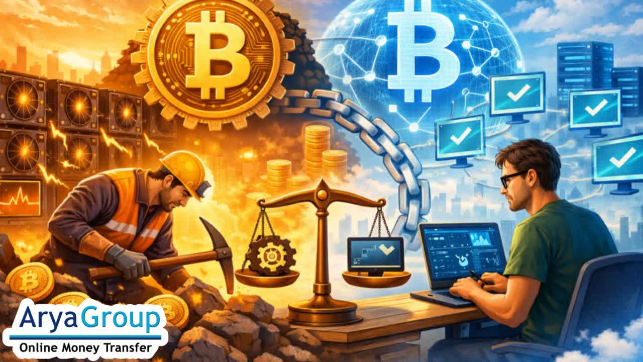 چرا ماینرها در بیت کوین مهم‌اند؟